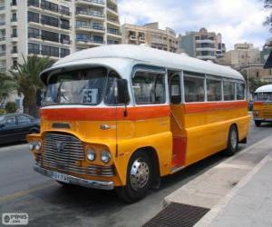 пазл Мальтийский автобус